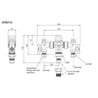 AQUABLEND 1000 TMV 1/2 IN