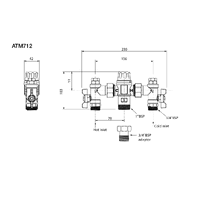 AQUABLEND 1000 TMV 3/4 IN