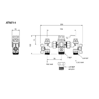 AQUABLEND 1500 TMV 3/4 IN