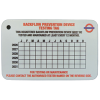 Backflow Test Tags Custom 200x