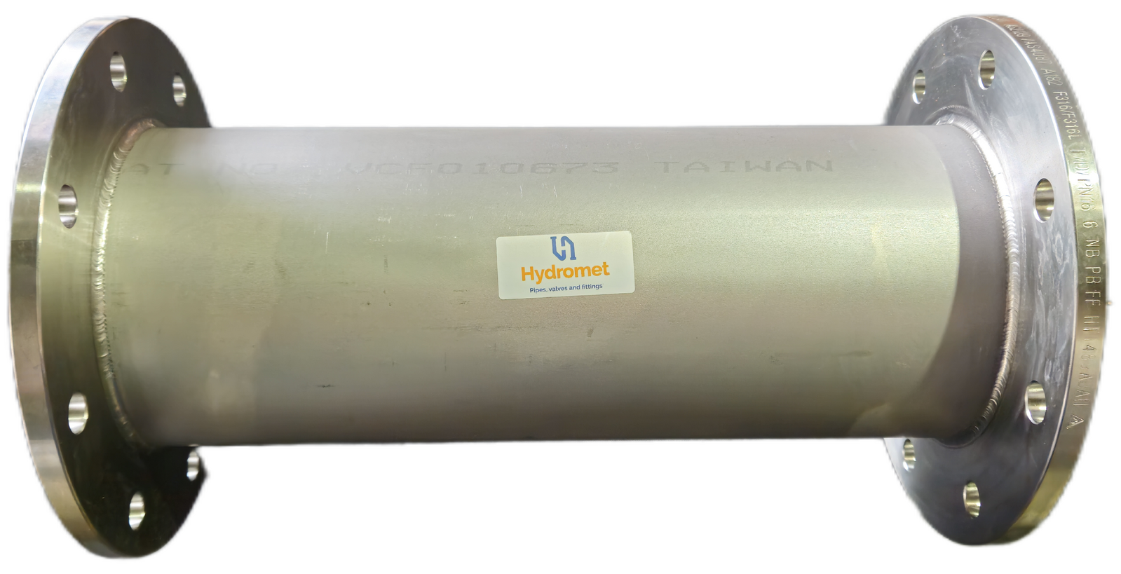 Thimble 150x450mm 316 S/S