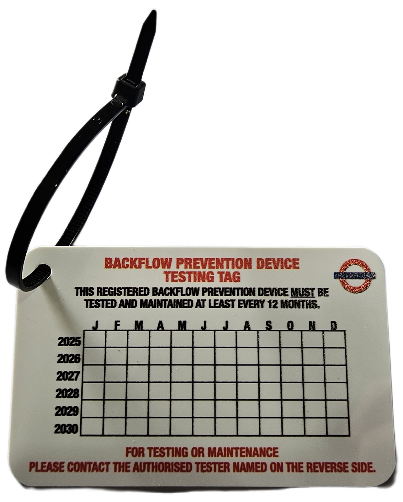 TEST TAG 2025-30 20 PACK