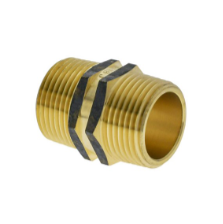 20mm Brass Hex nipple MxM