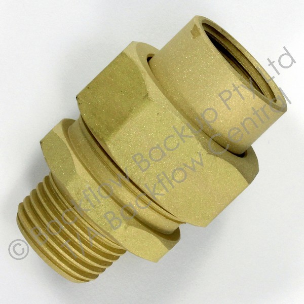 20mm Brass Barrell Union M&F