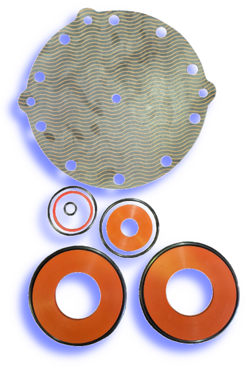 100mm Flomatic RPZ Rubber Kit