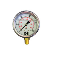 0-1000kPa 63mm Pressure Gauge