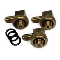 1/4"x Swivel 90 degrees 3 pack